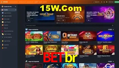 Biblioteca de slots populares na Betbr